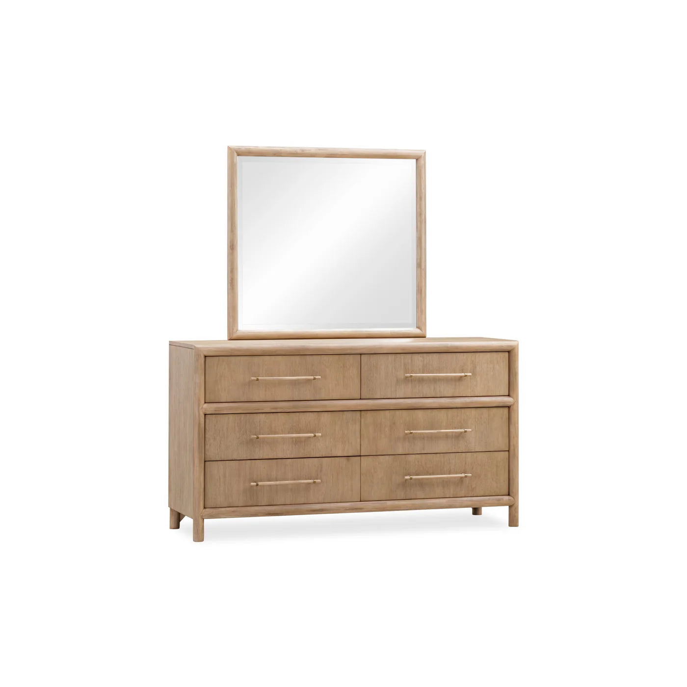 Dorsey Six Drawer Dresser in Granola